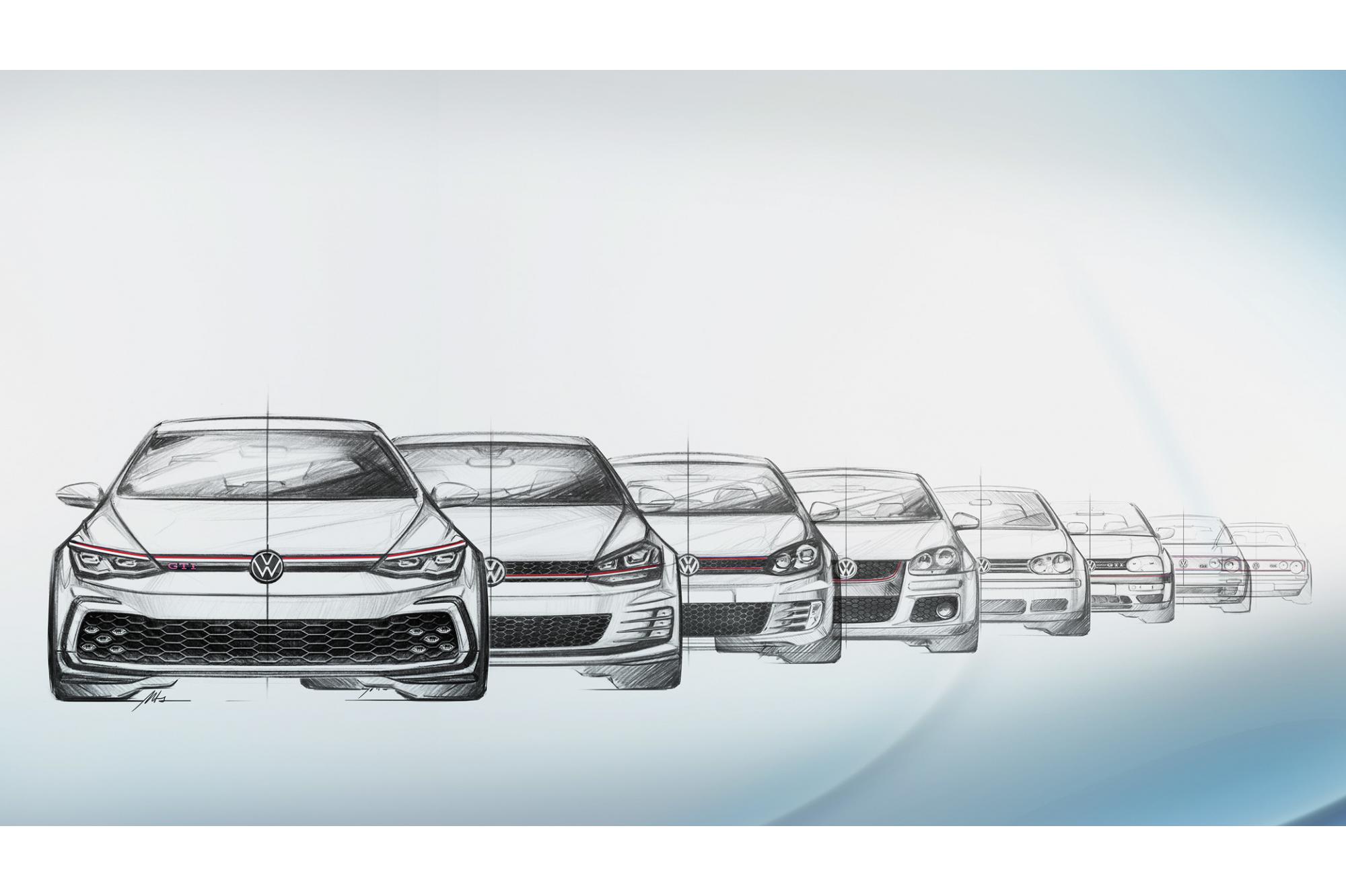 Λίγο πριν το Golf GTI Mk8, αναδρομή στις επτά πρώτες γενιές Golf GTI